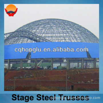 High quality prefabricated steel dome building